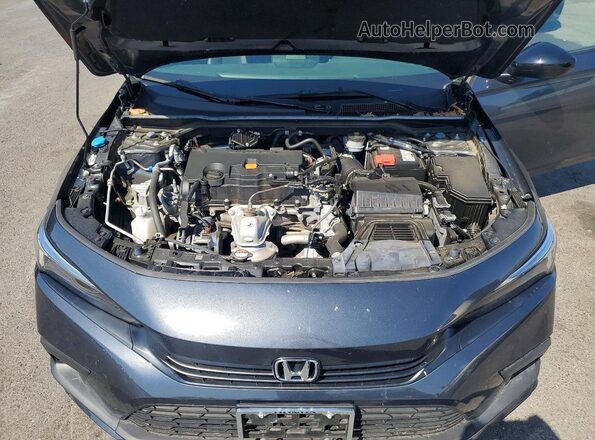2HGFE2F55PH521085 2023 HONDA CIVIC Gray Rear interior view