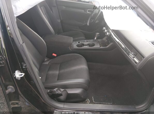 2HGFE2F55PH523998 2023 HONDA CIVIC Black Սալոնի դիմացի տեսք