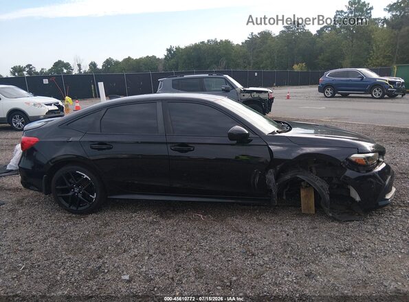 2HGFE2F55PH523998 2023 HONDA CIVIC Black Սալոնի 360 աստիճան տեսք