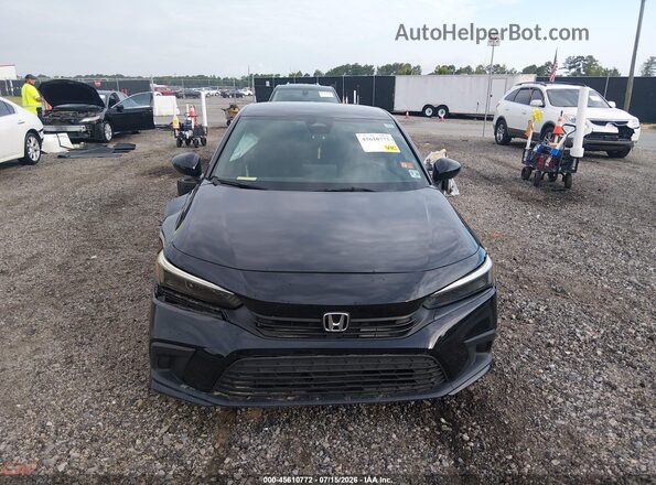 2HGFE2F55PH523998 2023 HONDA CIVIC Black Սալոնի հետևի տեսք
