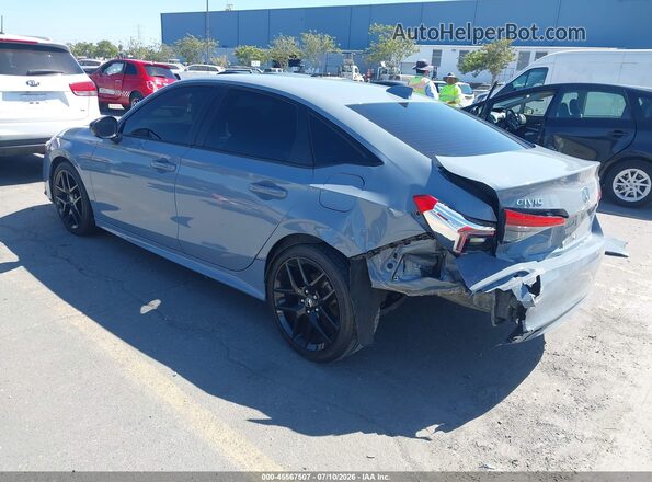 2HGFE2F55PH563451 2023 HONDA CIVIC Blue Tył lewy