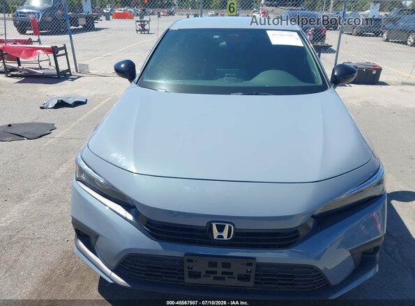 2HGFE2F55PH563451 2023 HONDA CIVIC Blue Widok zestawu wskaźników