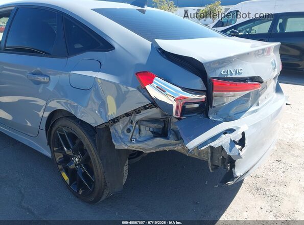 2HGFE2F55PH563451 2023 HONDA CIVIC Blue Widok z przodu