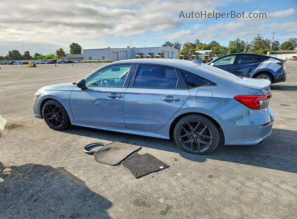 2HGFE2F55RH525611 2024 HONDA CIVIC Blue უკანა მარცხენა