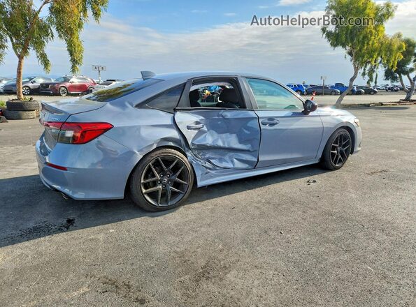 2HGFE2F55RH525611 2024 HONDA CIVIC Blue უკანა მარჯვენა