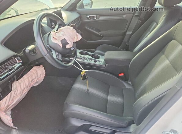 2HGFE2F55RH535703 2024 HONDA CIVIC White Front interior view