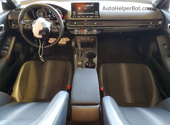 2HGFE2F55RH541680 2024 HONDA CIVIC Black Dashboard view