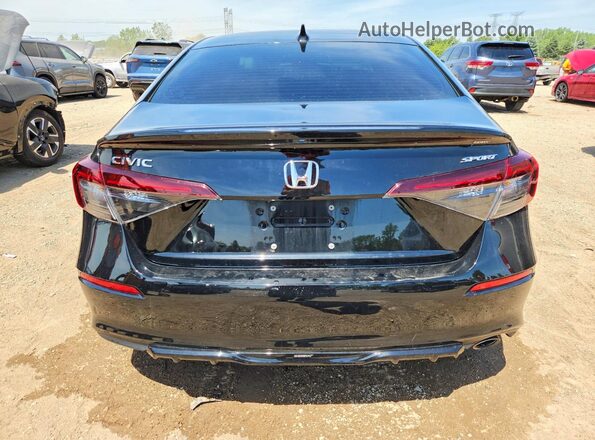 2HGFE2F55SH502433 2025 HONDA CIVIC Black Vista trasera