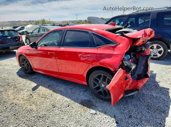 2HGFE2F55SH507583 2025 HONDA CIVIC Red Rear left