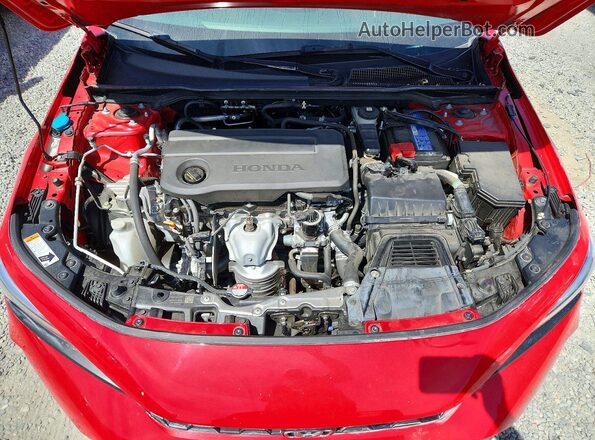 2HGFE2F55SH507583 2025 HONDA CIVIC Red Rear interior view