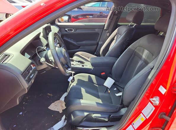 2HGFE2F55SH507583 2025 HONDA CIVIC Red Front interior view