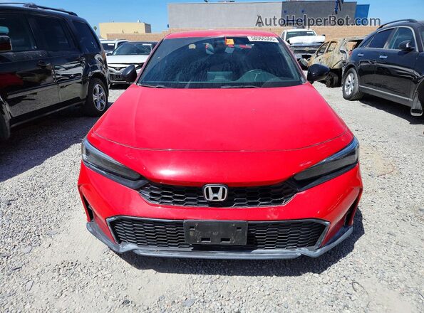2HGFE2F55SH507583 2025 HONDA CIVIC Red Front view