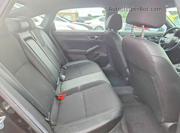 2HGFE2F55SH509897 2025 HONDA CIVIC Black Vista de los asientos traseros