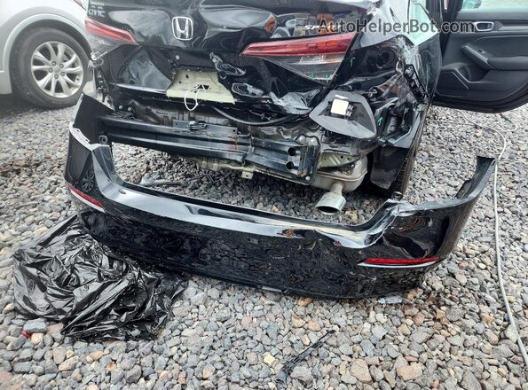 2HGFE2F55SH509897 2025 HONDA CIVIC Black Vista del compartimento del motor