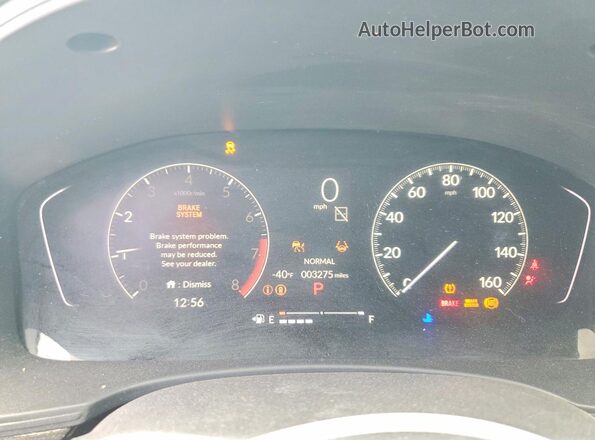 2HGFE2F55SH518616 2025 HONDA CIVIC Серый Вид щитка приборов