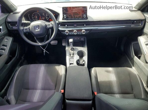2HGFE2F55SH518616 2025 HONDA CIVIC Серый Вид панели приборов