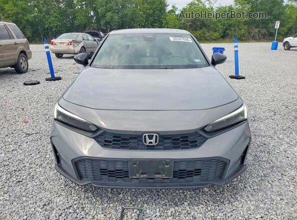 2HGFE2F55SH519488 2025 HONDA CIVIC Gray Դիմացի տեսք