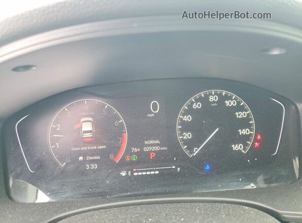2HGFE2F55SH519488 2025 HONDA CIVIC Gray Սարքավորումների վահանակի տեսք