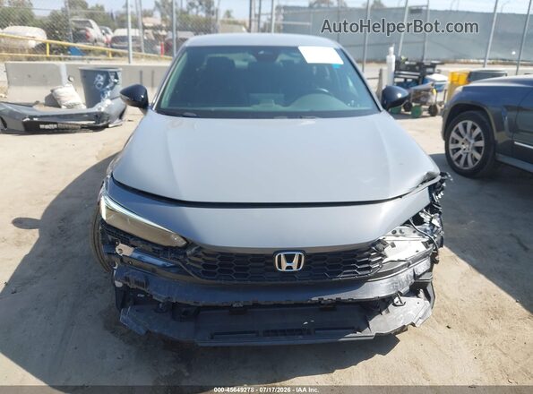 2HGFE2F55SH520169 2025 HONDA CIVIC Gray Widok wnętrza z tyłu