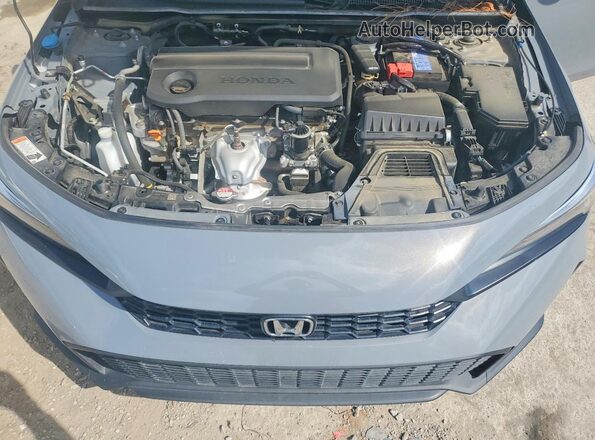 2HGFE2F55SH533777 2025 HONDA CIVIC Gray უკანა სალონის ხედი