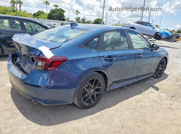 2HGFE2F55SH545914 2025 HONDA CIVIC Blue Rear right