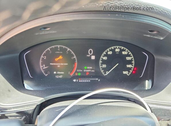 2HGFE2F55SH554208 2025 HONDA CIVIC Серый Вид щитка приборов