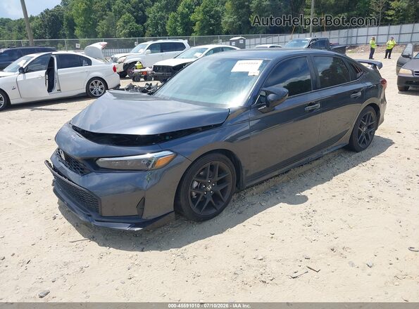 2HGFE2F55SH557478 2025 HONDA CIVIC Gray Передня ліва чверть