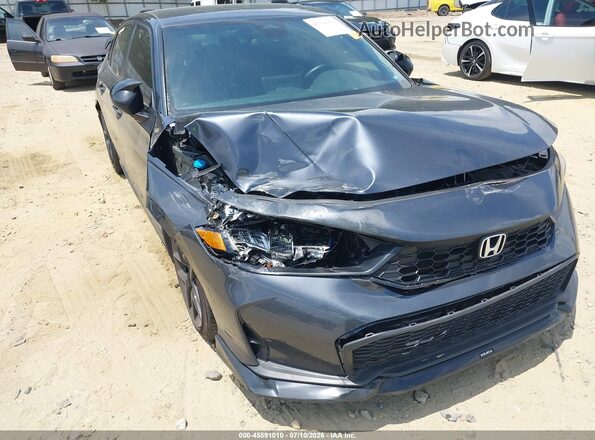 2HGFE2F55SH557478 2025 HONDA CIVIC Gray Вид спереду
