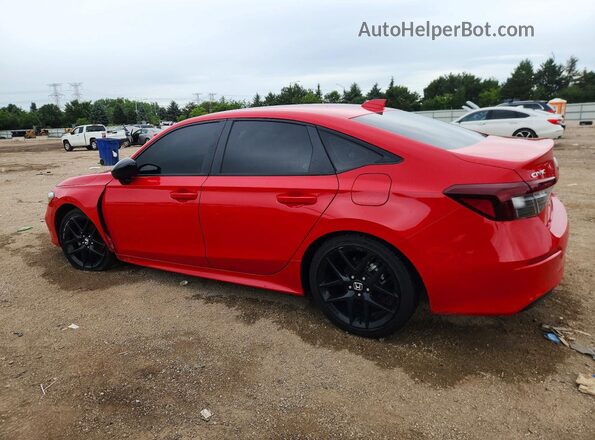 2HGFE2F55SH572854 2025 HONDA CIVIC Red Հետևի ձախ
