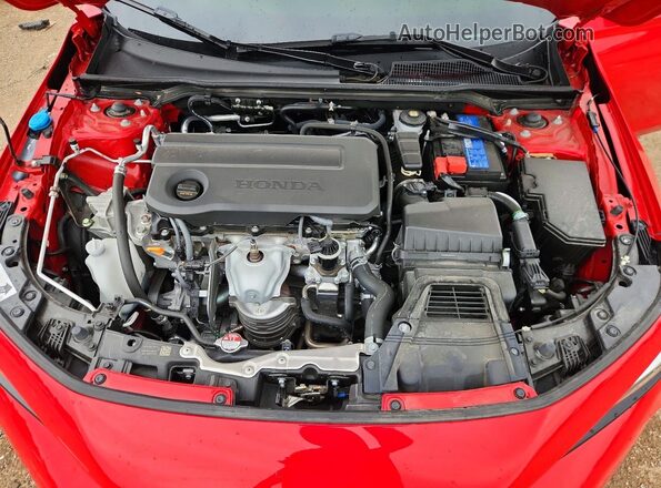 2HGFE2F55SH572854 2025 HONDA CIVIC Red Սալոնի հետևի տեսք