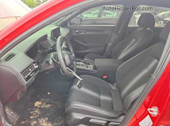 2HGFE2F55SH572854 2025 HONDA CIVIC Red Սալոնի դիմացի տեսք