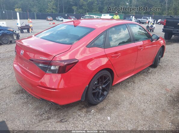 2HGFE2F55SH579769 2025 HONDA CIVIC Red Trasero derecho