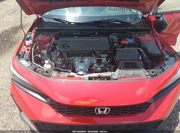 2HGFE2F55SH579769 2025 HONDA CIVIC Red Vista trasera