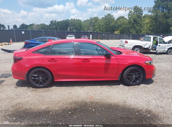 2HGFE2F55SH579769 2025 HONDA CIVIC Red Vista interior trasera