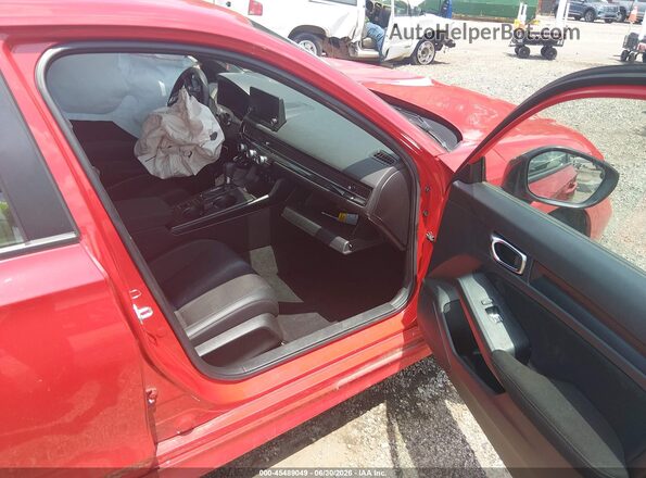 2HGFE2F55SH579769 2025 HONDA CIVIC Red Vista interior delantera