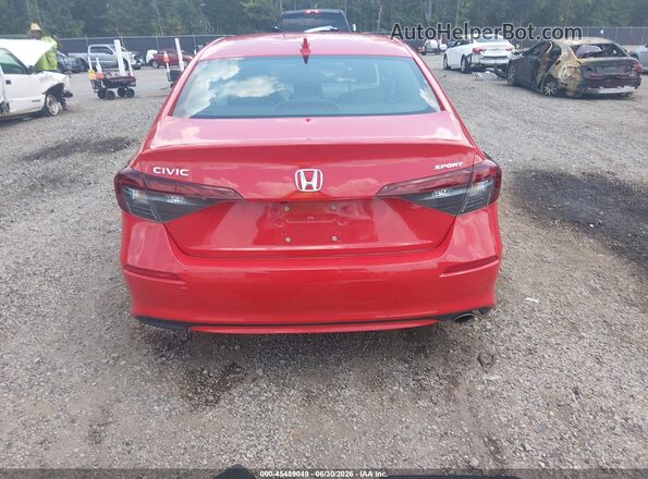 2HGFE2F55SH579769 2025 HONDA CIVIC Red 