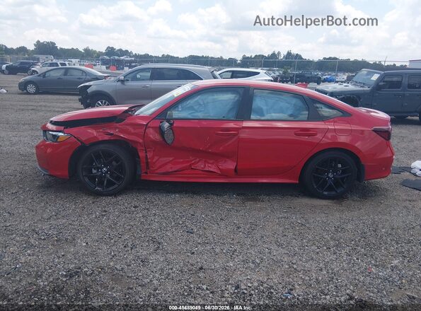 2HGFE2F55SH579769 2025 HONDA CIVIC Red Vista interior de 360 grados