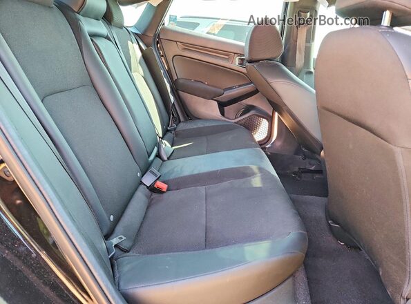 2HGFE2F55SH594823 2025 HONDA CIVIC Black Vista de los asientos traseros