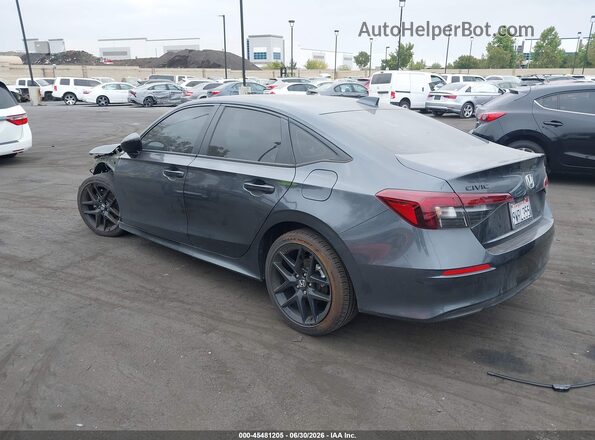 2HGFE2F55TH522988 2026 HONDA CIVIC Серый Задняя левая четверть