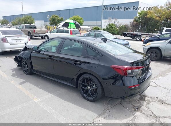 2HGFE2F55TH588943 2026 HONDA CIVIC Black Задня ліва чверть