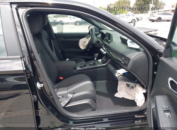 2HGFE2F55TH588943 2026 HONDA CIVIC Black Вид салону спереду