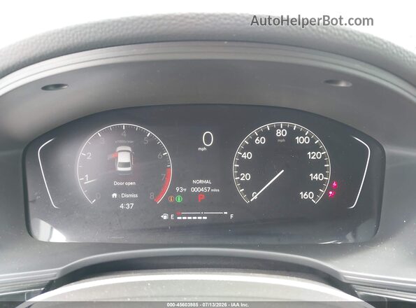 2HGFE2F55TH588943 2026 HONDA CIVIC Black Вид задніх сидінь