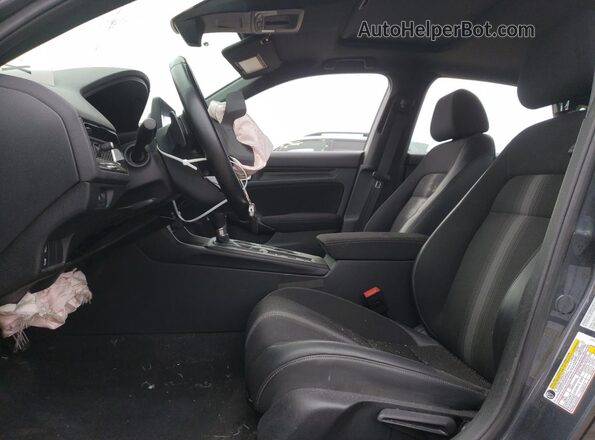 2HGFE2F56NH120917 2022 HONDA CIVIC Угольный Вид салона спереди