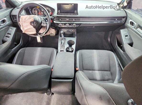 2HGFE2F56NH535459 2022 HONDA CIVIC Black Dashboard view