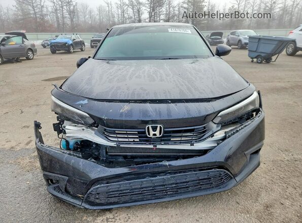 2HGFE2F56NH535459 2022 HONDA CIVIC Black Front view
