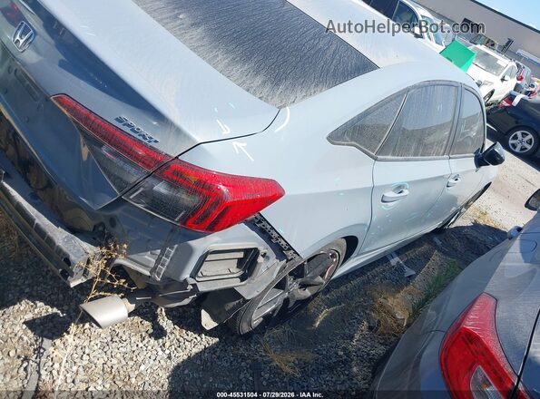 2HGFE2F56NH536966 2022 HONDA CIVIC Gray Задня права чверть