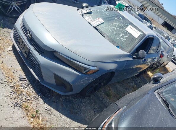 2HGFE2F56NH536966 2022 HONDA CIVIC Gray Передня ліва чверть
