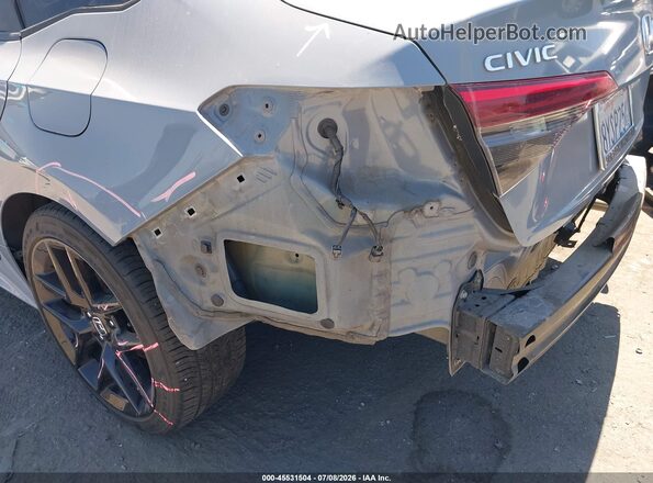 2HGFE2F56NH536966 2022 HONDA CIVIC Gray 