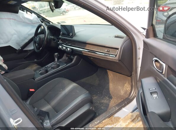 2HGFE2F56NH542332 2022 HONDA CIVIC Gray Vista interior delantera