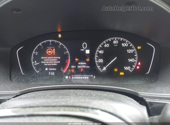 2HGFE2F56NH542332 2022 HONDA CIVIC Gray Vista de los asientos traseros